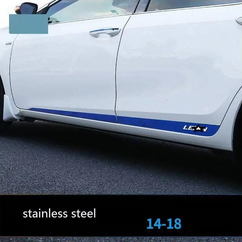 Автомобильные автомобильные хромированные детали для наружной отделки дверей