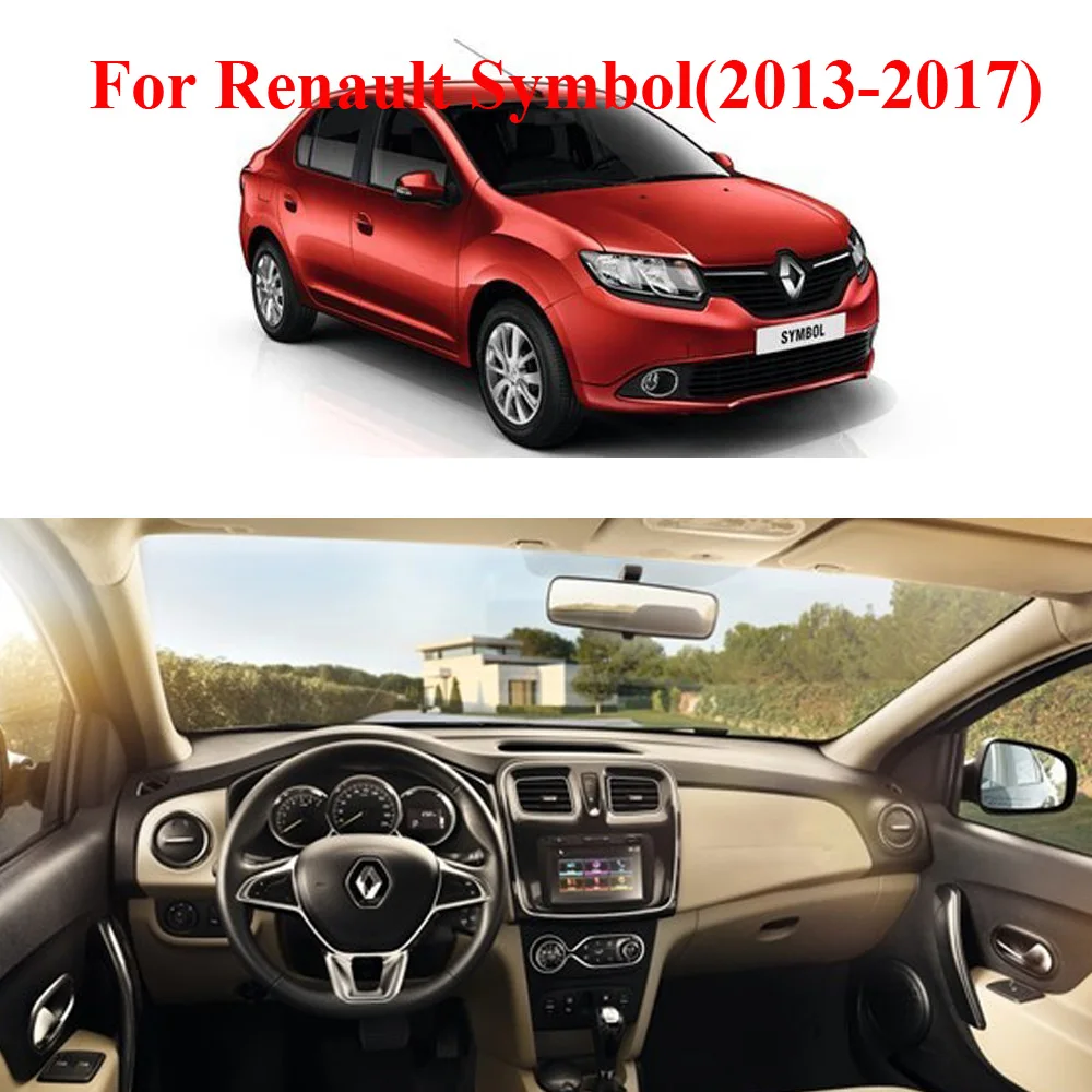 Для Renault Logan 2 Sandero 2014 2015 2016 2017 2018 2019 символ автомобиля радио Мультимедиа Видео