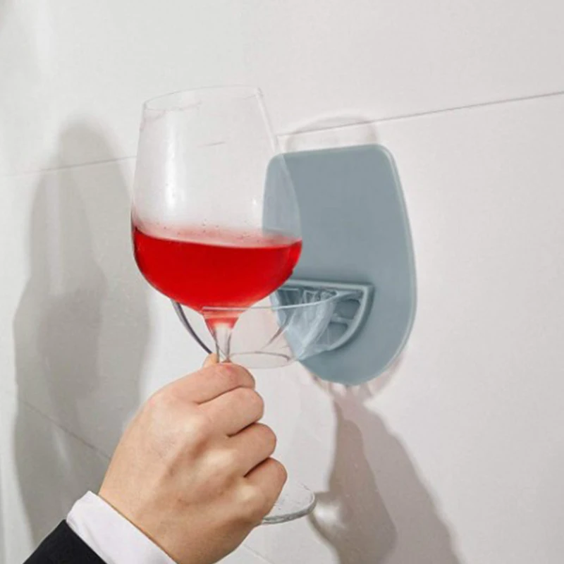 Пластиковый держатель для Винных Бокалов в ванную комнату душа бокалов красного