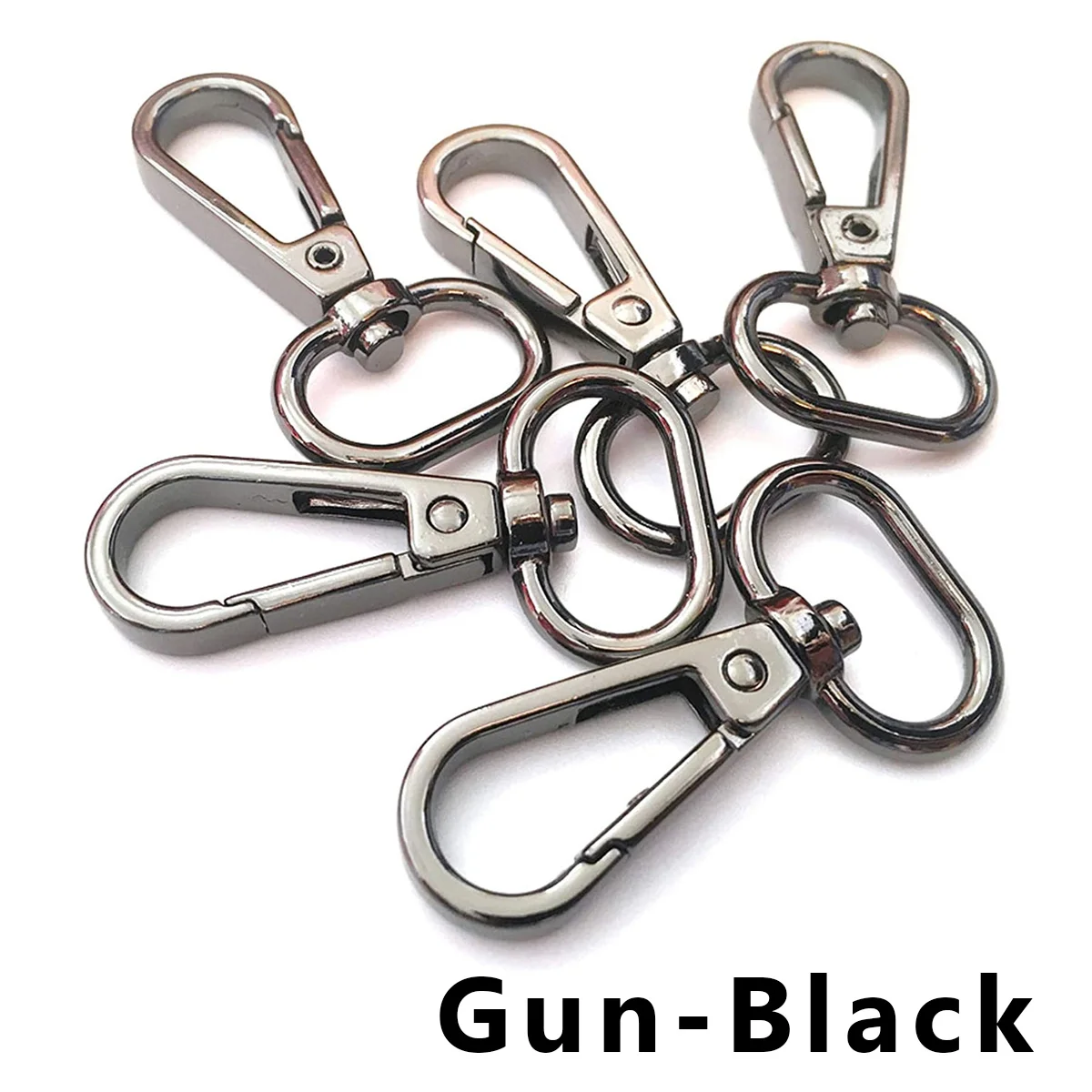 10 шт. овальное кольцо застежка карабин поворотный крючок для ремня нажимные