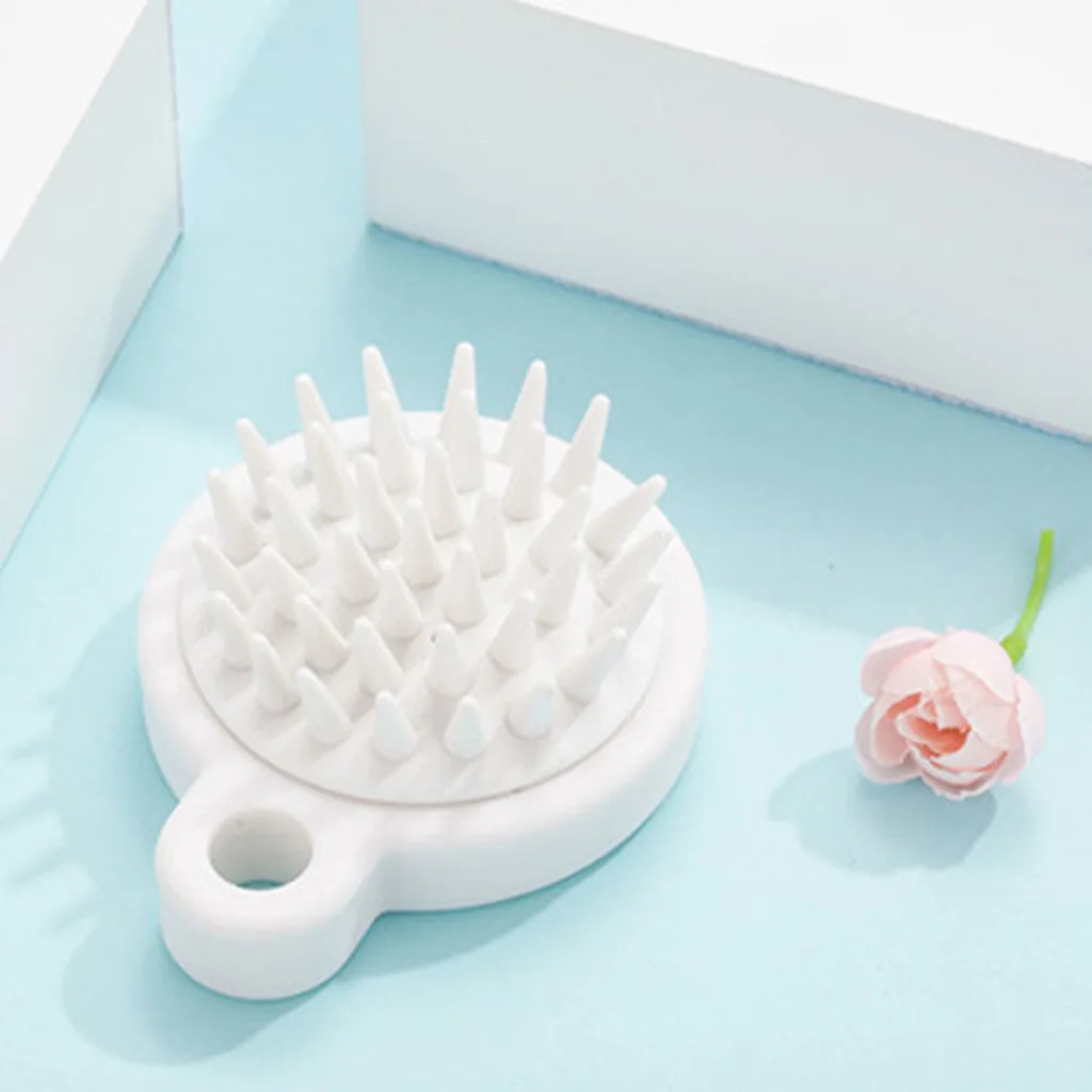 

Silicone Head Body Scalp Massage Brush Comb Shampoo Hair Washing Comb Shower Brush Bath Spa Slimming Massage Brush