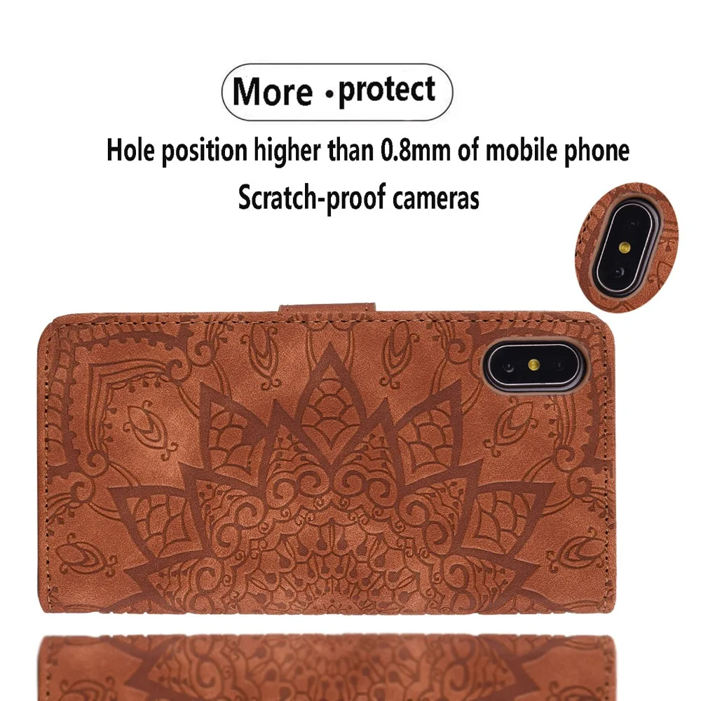 Кожаный флип-чехол для iPhone 11 Pro MAX X XS MAX XR 6 6S 7 8 Plus чехол s слот для карт для iPhone 5 5S SE 6 7 Plus чехол для телефона