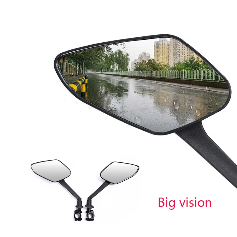 1 пара зеркало заднего вида для велосипеда велосипедный руль широкий радиус