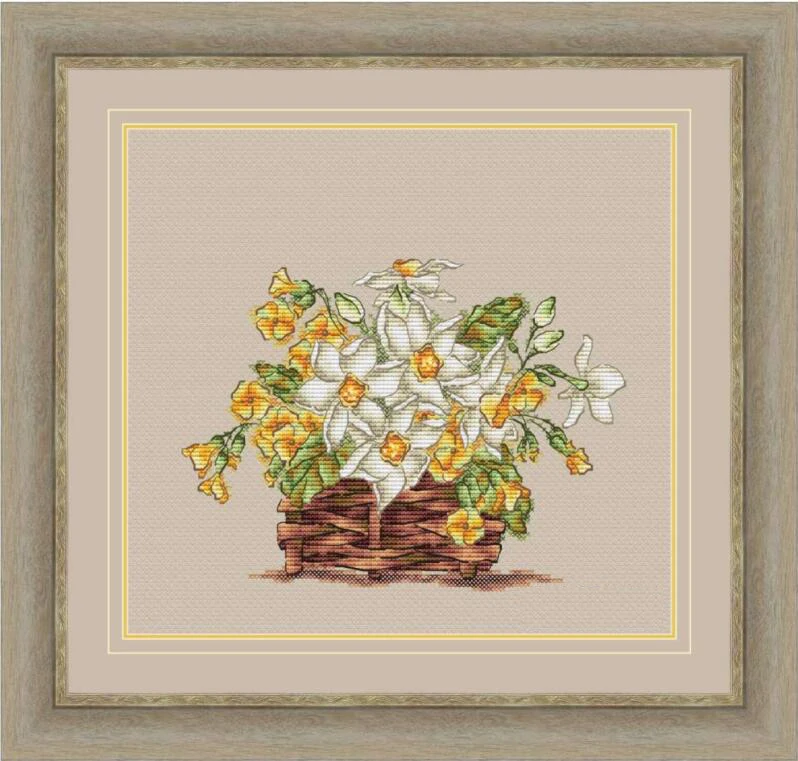 

ZZ1665 DIY Homefun Cross Stitch Kit Packages Counted Cross-Stitching Kits New Pattern NOT PRINTED Cross stich Painting Set