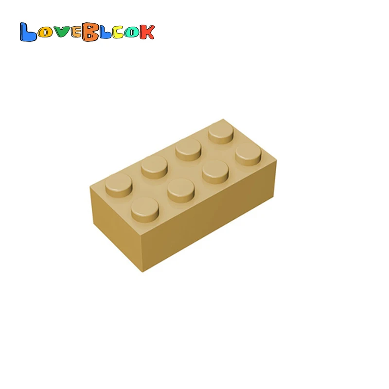Кубики LoveBlock 2x4 сборные детали MOC игрушки сделай сам рождественский подарок