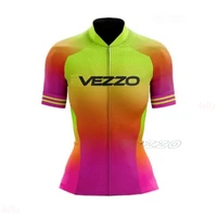 vezzo womens cycling shirt cycling clothing cyclists bike short sleeve uniform tops summer mountain bicycle clothing