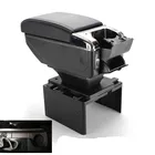 Для Renault Megane 3 ящик для хранения в подлокотнике автомобиля центральная консоль держатель для чашки кожаный Стайлинг автомобиля украшение