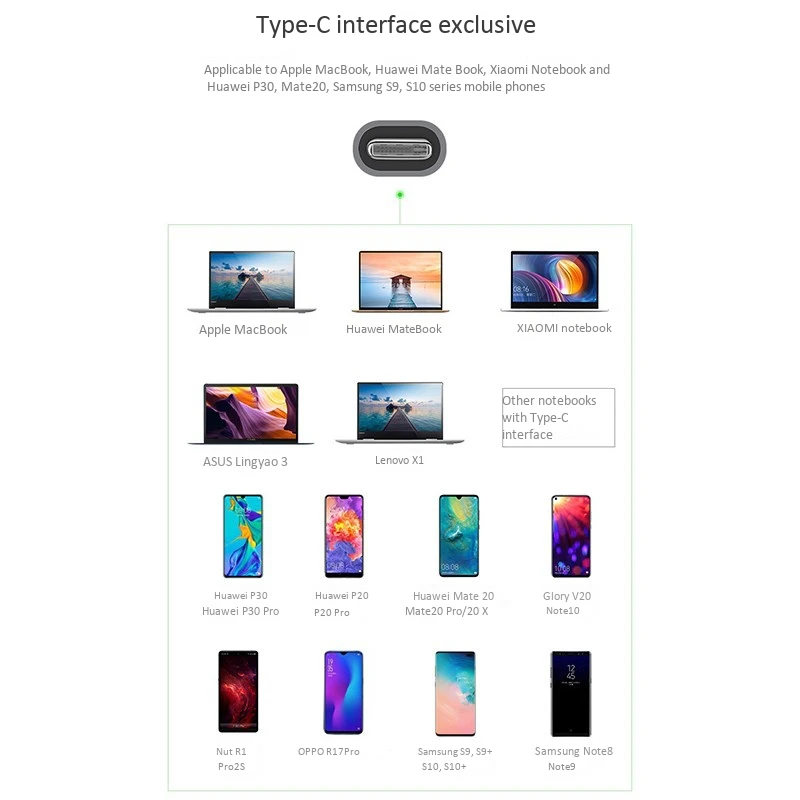 USB C HUB Type to Multi 3 0 HDMI адаптер док-станция для Pro Huawei Mate 30 USB-C 1 Splitter Port | Компьютеры и