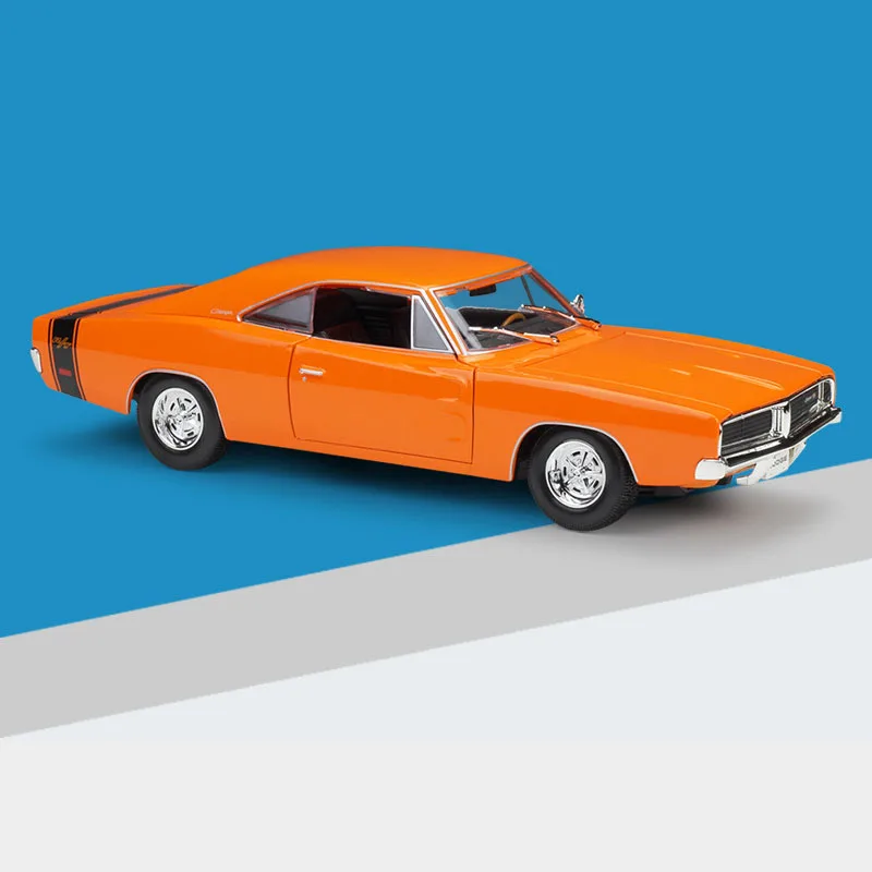 Maisto литая модель автомобиля DODGE CHARGER R/T 1:18 высокая имитация автомобилей из