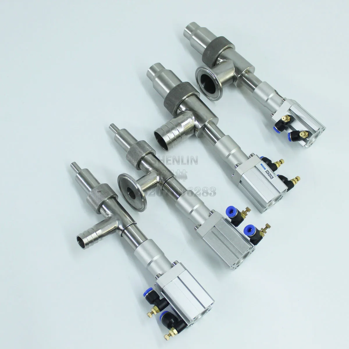 Наполнительная головка поршневой наполнительной машины, пневматический наполнительный клапан, запасная часть оборудования для розлива, SHENLIN DN16/25 Наполнительная головка поршневой наполнительной машины, пневматический наполнительный клапан, запасная часть оборудования для розлива, SHENLIN DN16/25