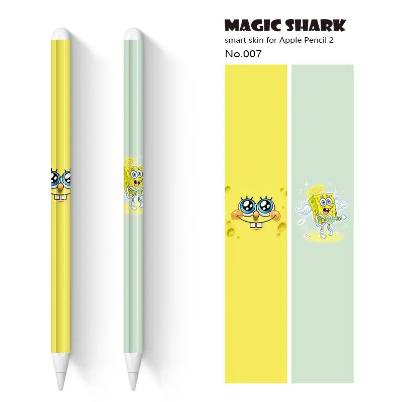 2 шт./лот для Apple Pencil наклейки и защищенная от царапин стильная футболка с