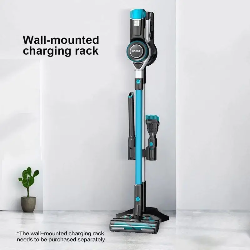

BOBOT DPS121 Handheld Cordless Vacuum Cleaner OLED Display AUTO Dust Identify Floor Carpet Vacuum Cleaner 24 KPa 3 in 1 Function