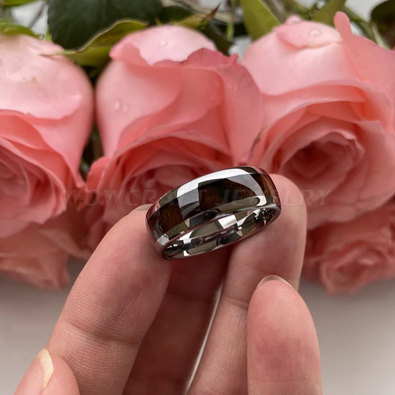 Кольцо из карбида вольфрама 8 мм для мужчин и женщин|Обручальные кольца| |