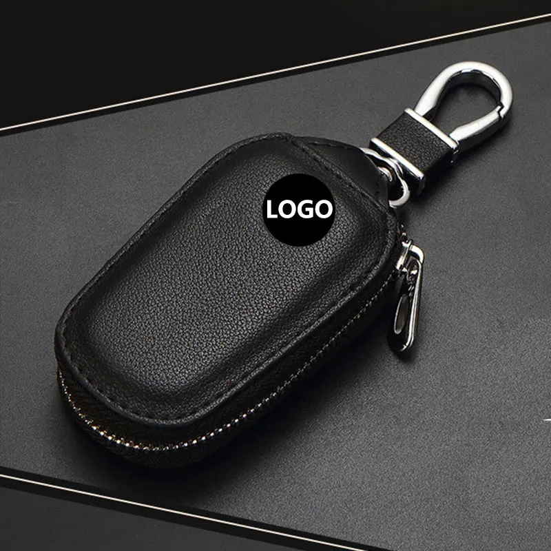 Чехол для автомобильного ключа кошельки с логотипом BMW Volkswagen Audi Mercedes Benz Ford Skoda