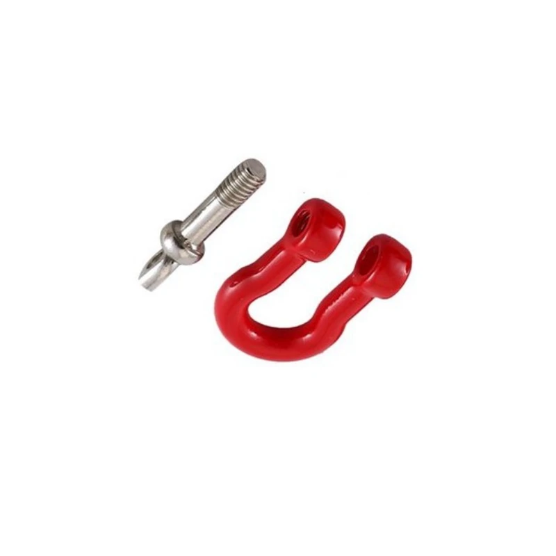 RC Crawler Tow Hook Metal Buckle Chain 1/10 Scale Trailer for SCX10 Car Remote Control Upgrade Part | Игрушки и хобби