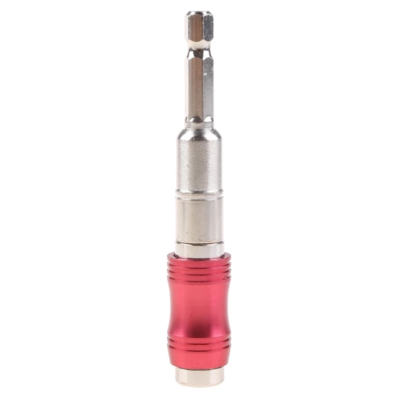 

20 Degree Angle Adjustable Direction for Screwdriver Magnetic Self Locking Screwdriver Bit Holder Extension Bar N58C