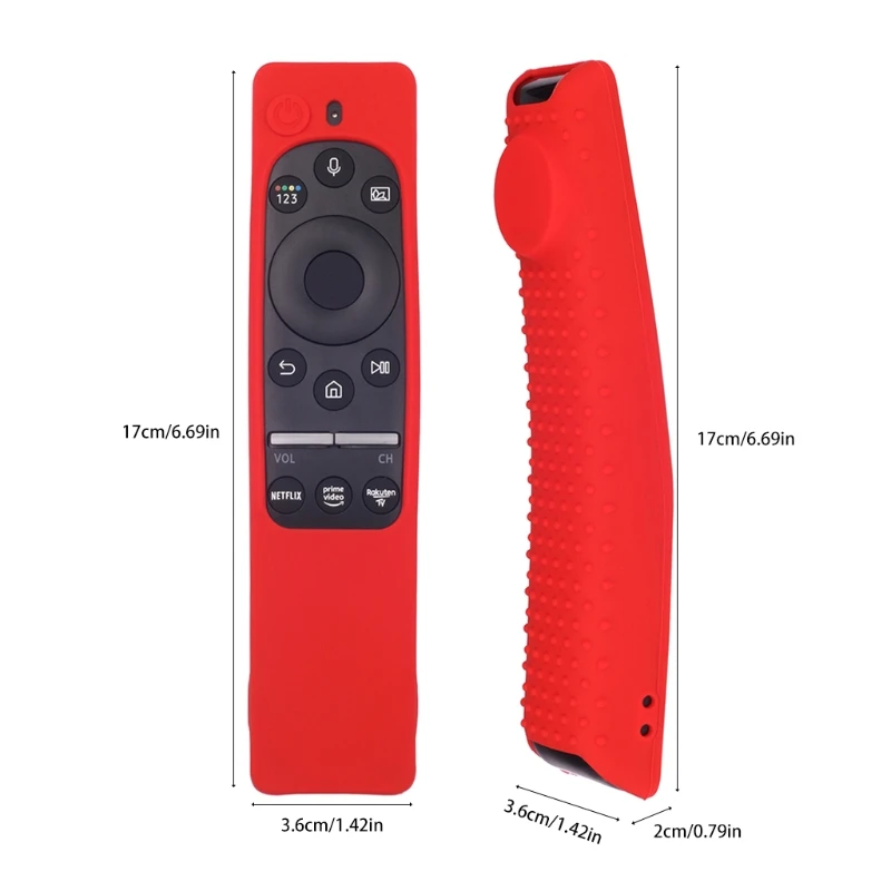 

Silicone TV Remote Control Cover Film Protector Cover Remote Controller Protective Case for -Samsung BN59-01241A
