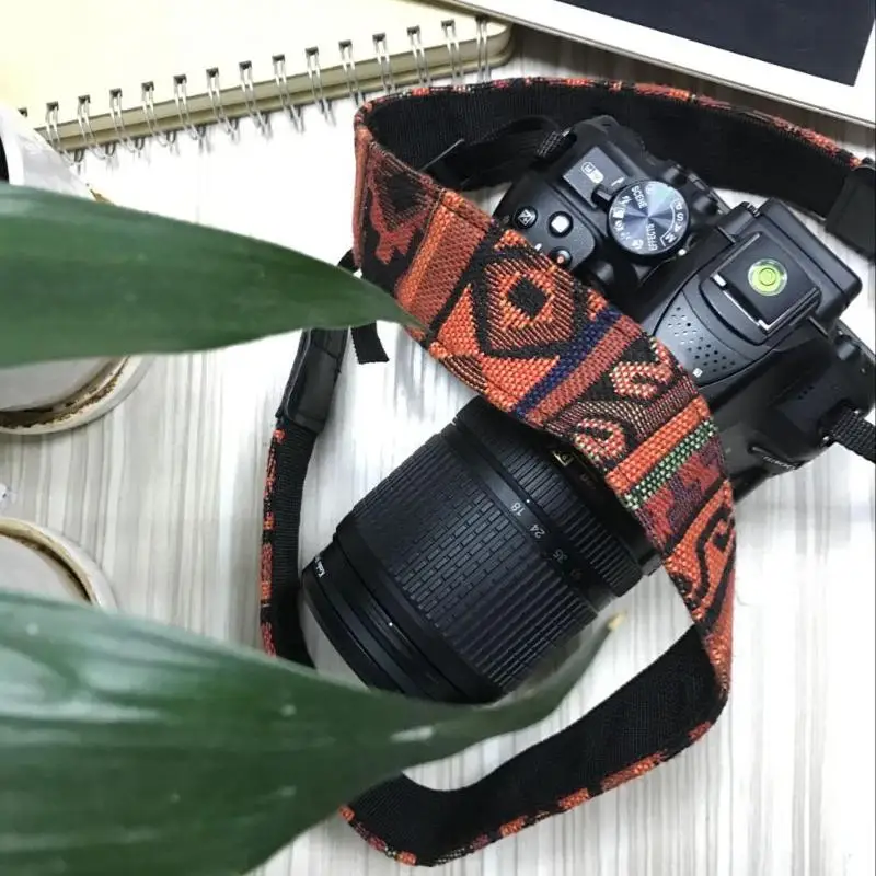 Винтажный наплечный шейный ремень для Canon Nikon sony SLR DSLR прочный хлопок винтажный