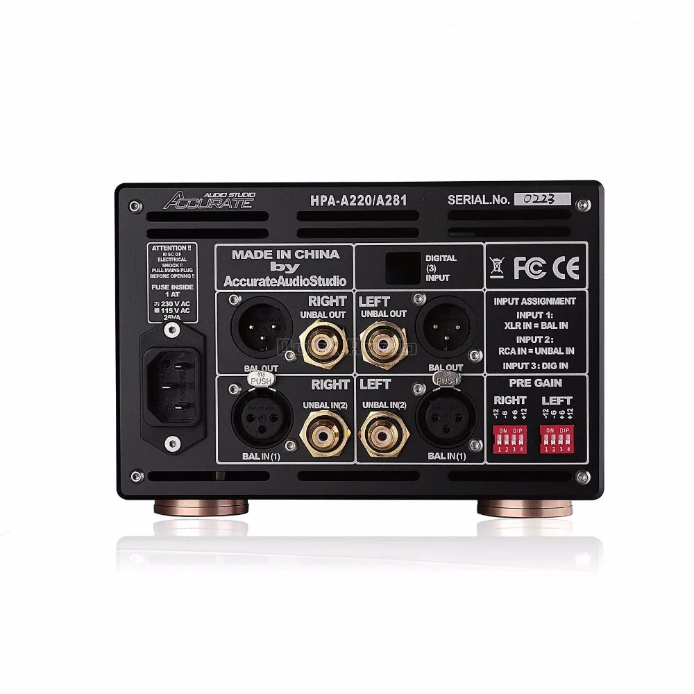 Preise Nobsound Hallo-ende Voll Ausgewogene Kopfhörer Amp Digitale XLR/RCA Stereo Verstärker HiFi Audio Preamp Referenz HPA V281 Schaltungen