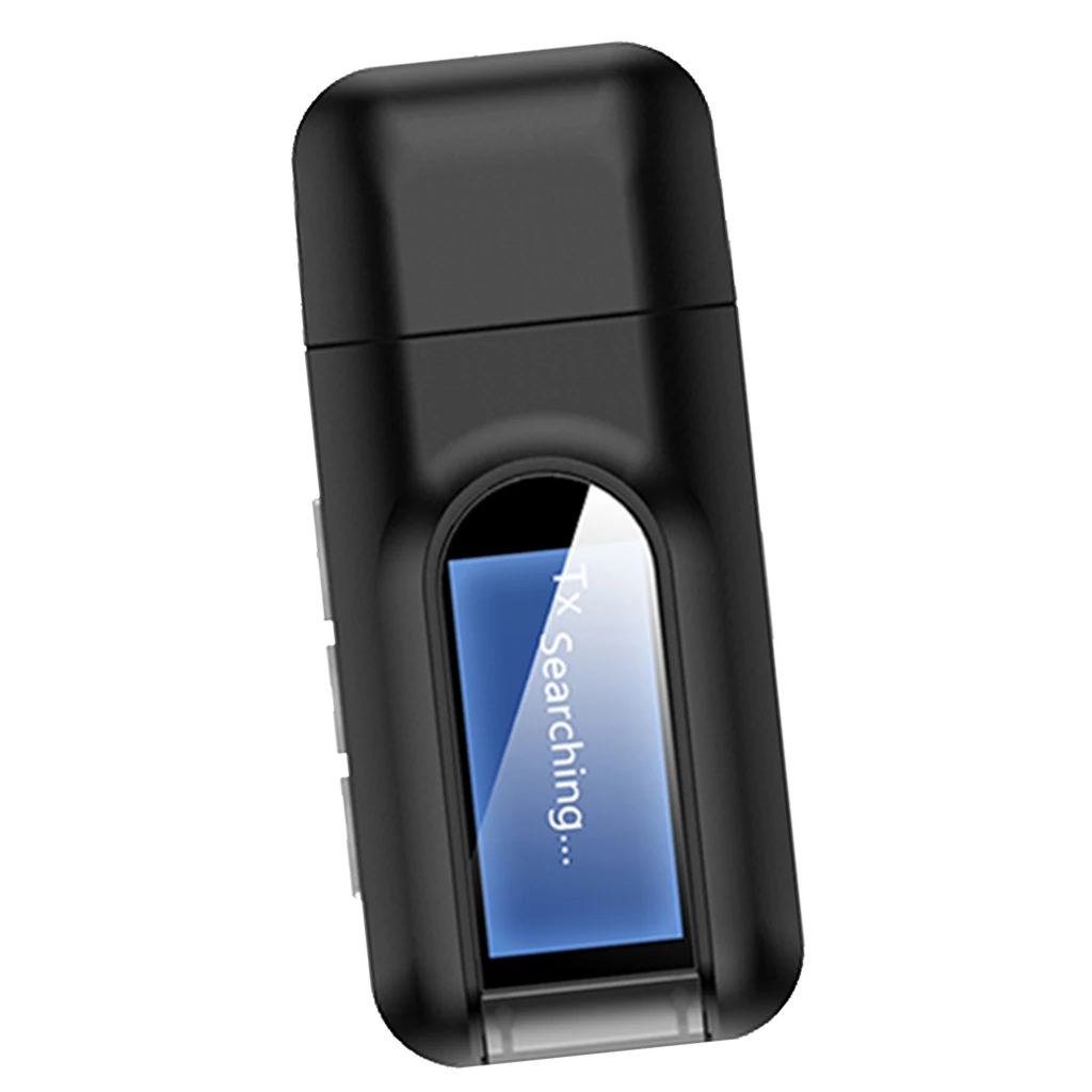 

USB Bluetooth 5.0 Audio Transmitter LCD Display Portable Dongle for PC TV