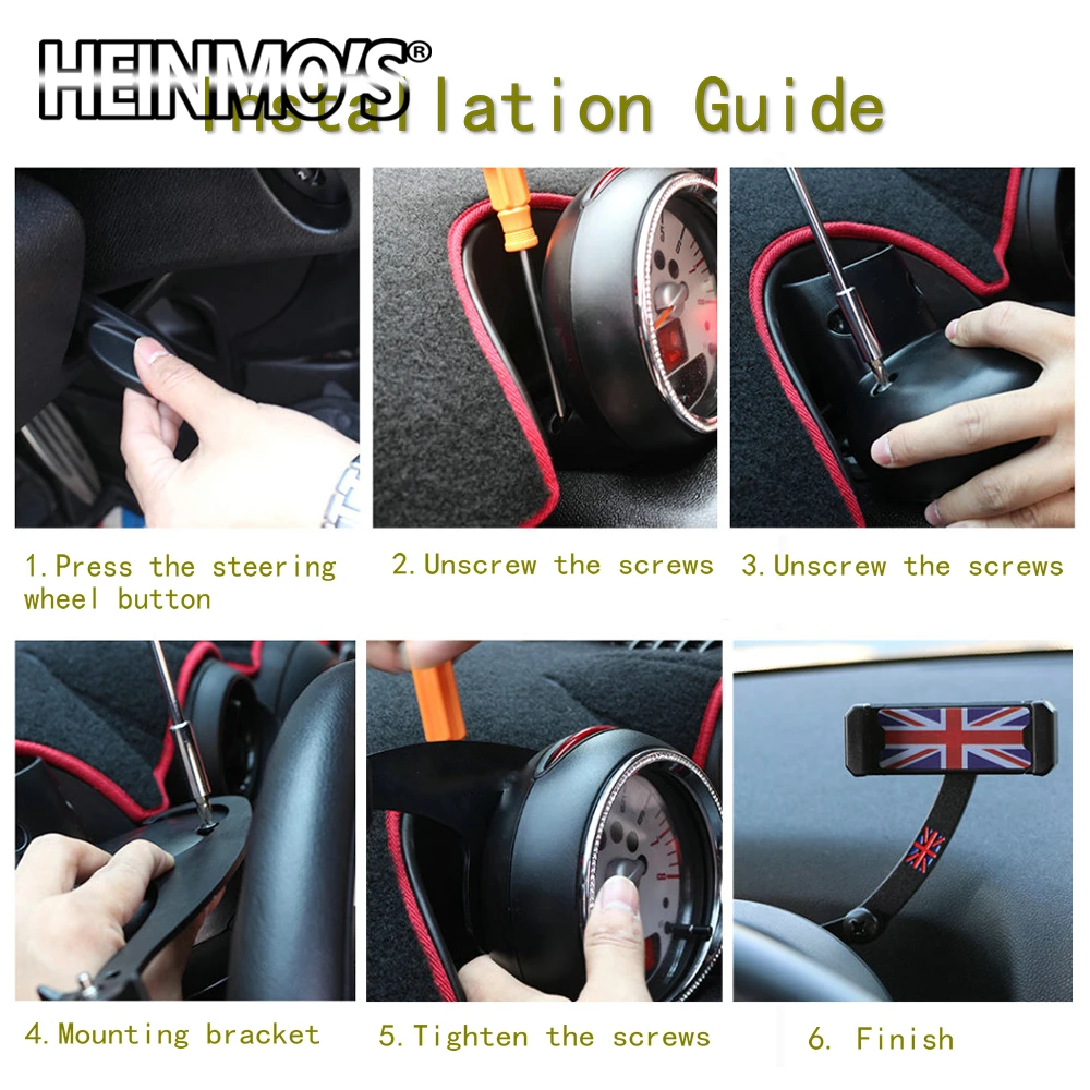 Держатель сотового телефона Аксессуары для Mini Cooper R55 R56 R57 R58 R59 R60 R61 мобильный