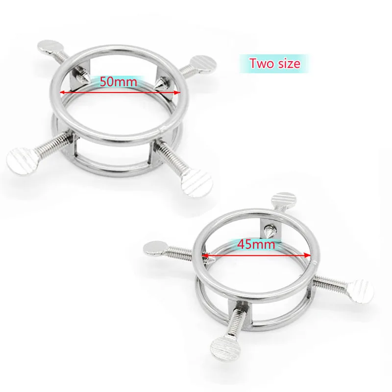 Мошонка бондаж Петух из нержавеющей стали кольцо для пениса шариковый носилки