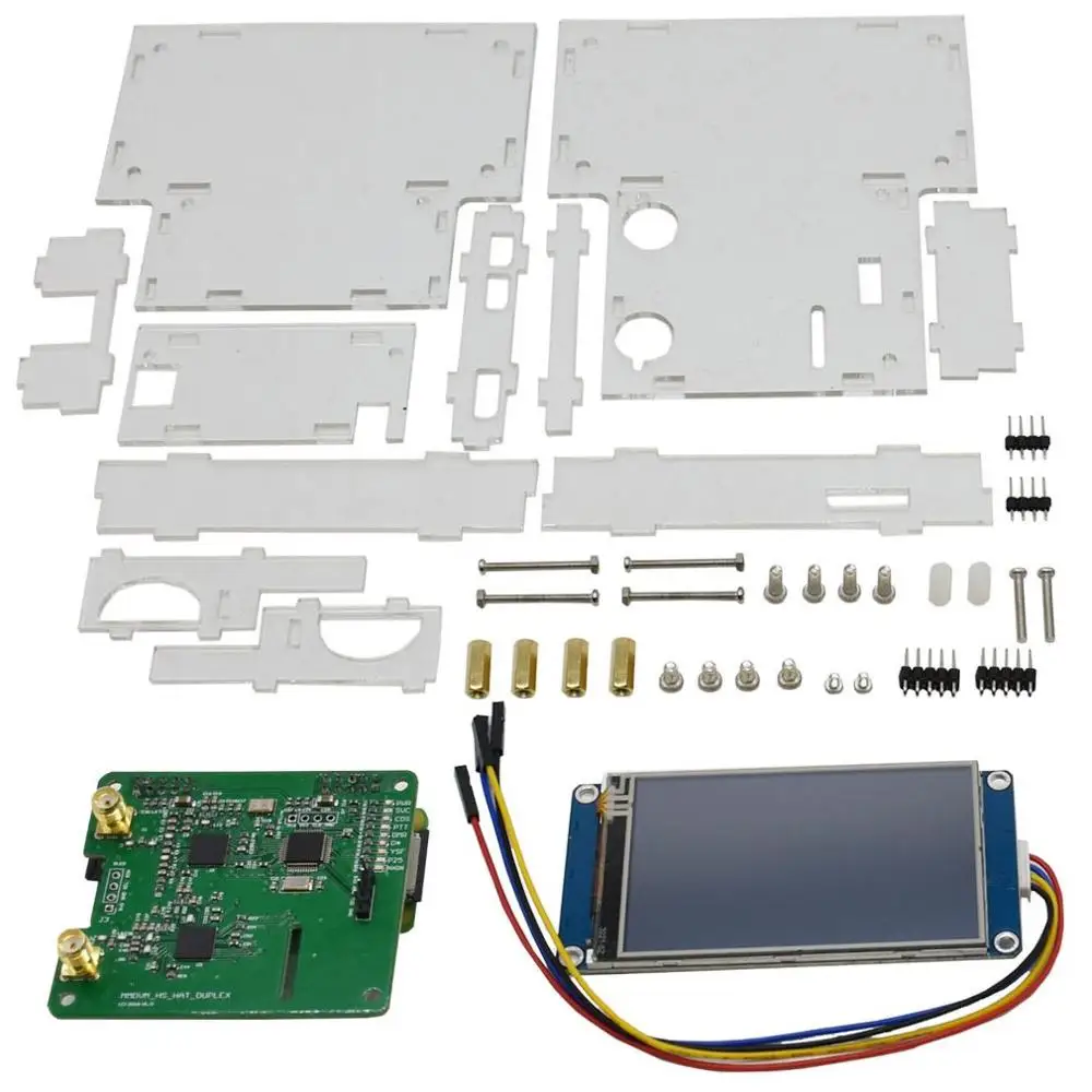 Дуплексная Поддержка точки доступа MMDVM P25 DMR YSF zero + 2 шт антенна 3 &quotЖК-экран