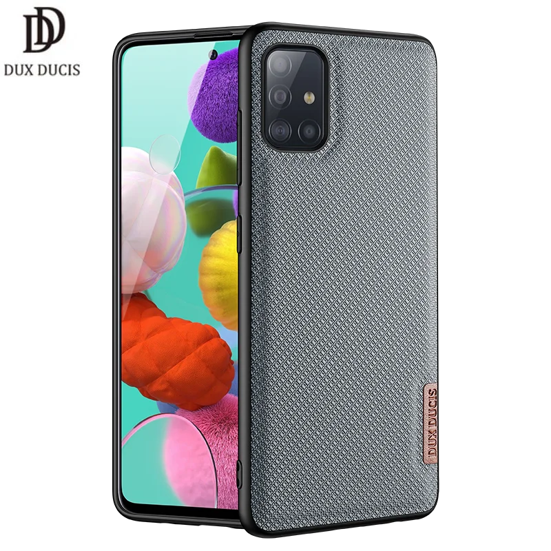 

DUX DUCIS Fino Series Luxury Back Case Protecting Case For Samsung Galaxy A12 A20E A21S A41 A51 A02 M02 A02S чехол на самсунг