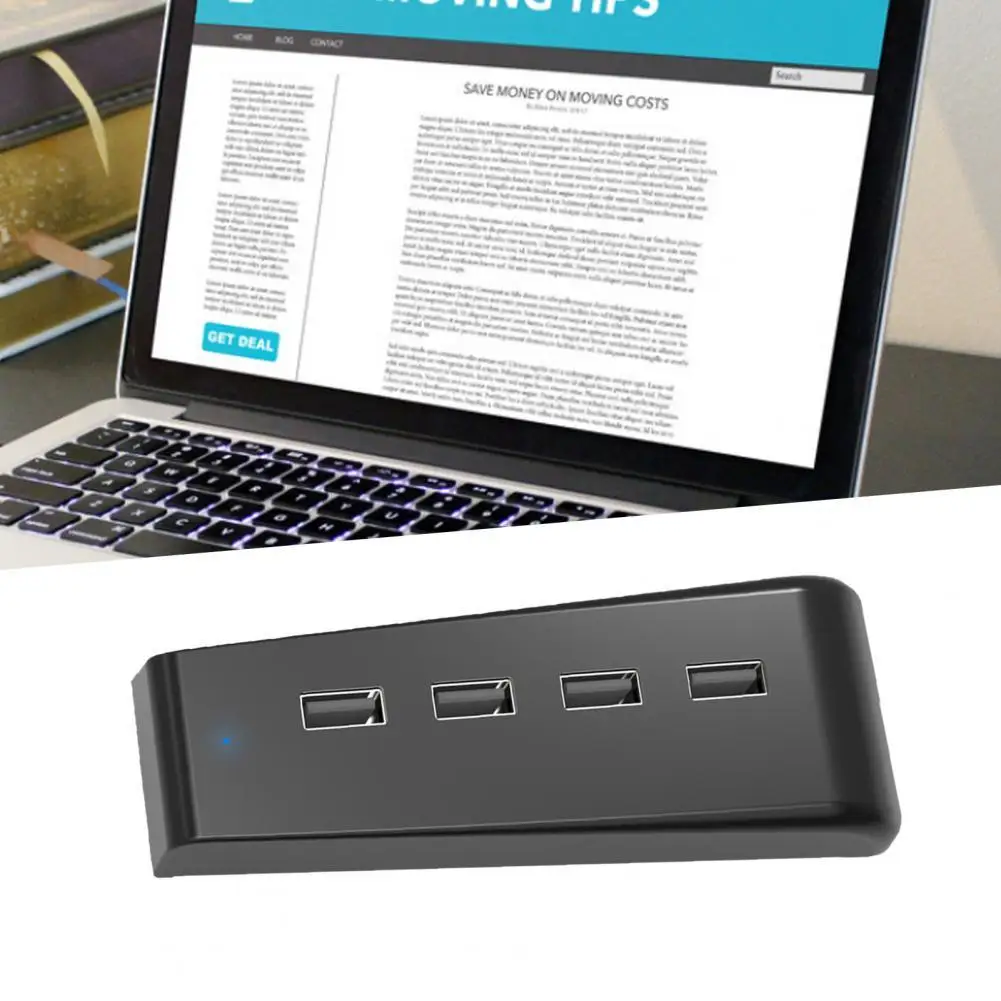 USB Hub4 Порты и разъёмы расширитель адаптер 2 0 концентратор Мульти SplitterMultiple USB2.0 для