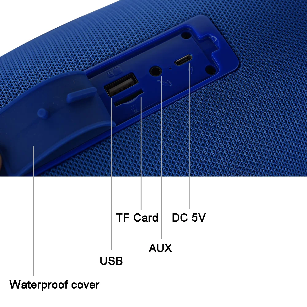 Портативная колонка Hopestar 10 Вт Беспроводная Bluetooth-совместимая водонепроницаемая
