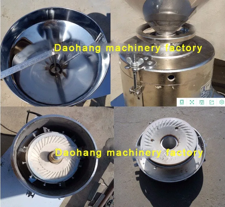 

Commercial cocoa bean butter processing nut grinder machine
