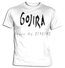 Футболка Gojira Мужская металлическая, хлопок, черный цвет, размеры S M L XL XXL XXXL