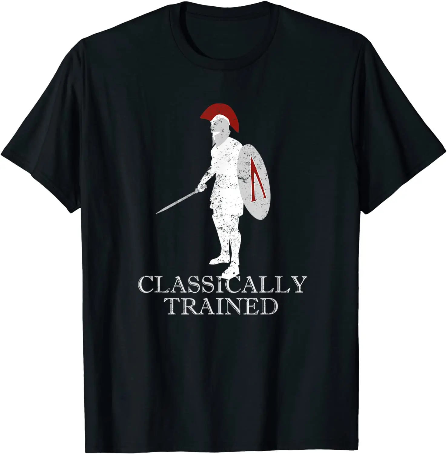 

Funny Sparta Ancient Greek Hoplite History Greece Soldier T-Shirt