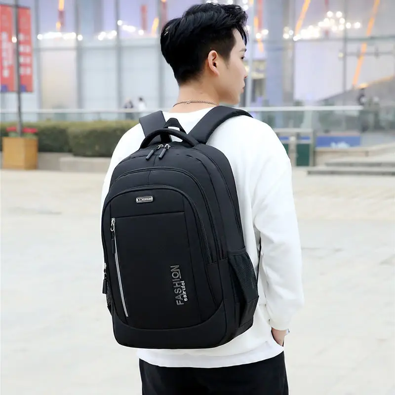 Teenagers Oxford Backpack Men Notebook Computer Bags School College Students Male Backpack Casual Travel School Bag Wholesale