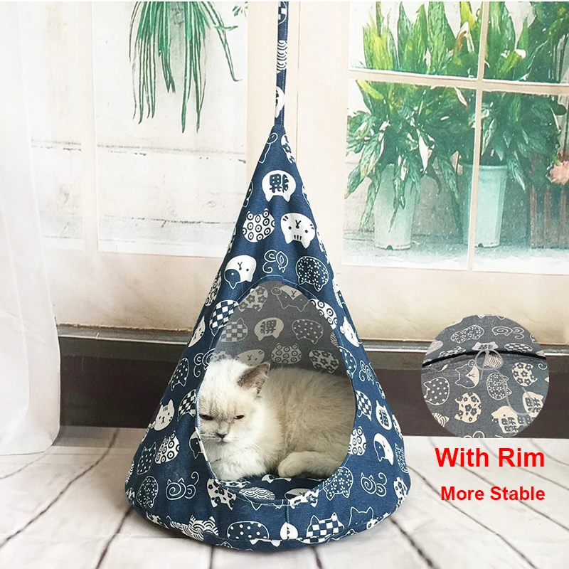 Новейшая креативная коническая корзина для сна кошек щенков собак гамак коврики