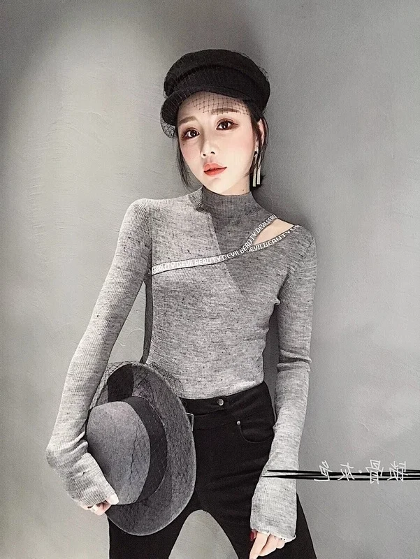 

Футболка European Station, Новинка осени 2021, европейские товары приталенного силуэта. Kio