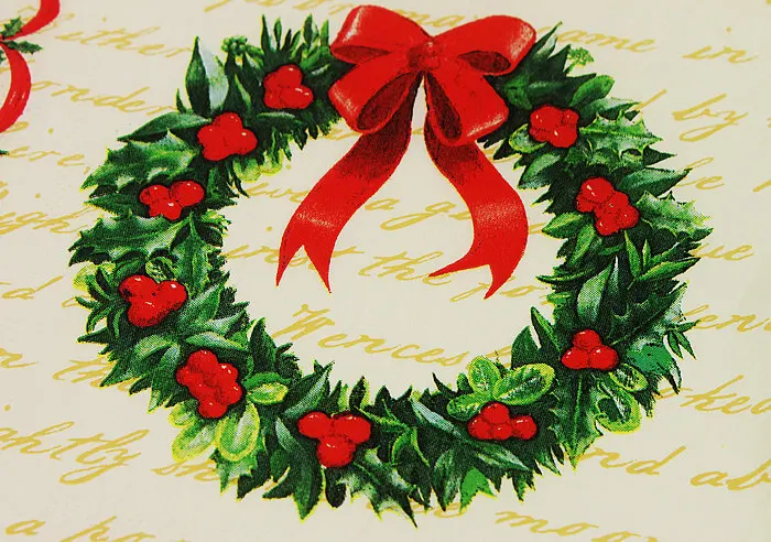 (5 упаковок = 100 штук) Высококачественная мягкая печать на крестины цветы венок