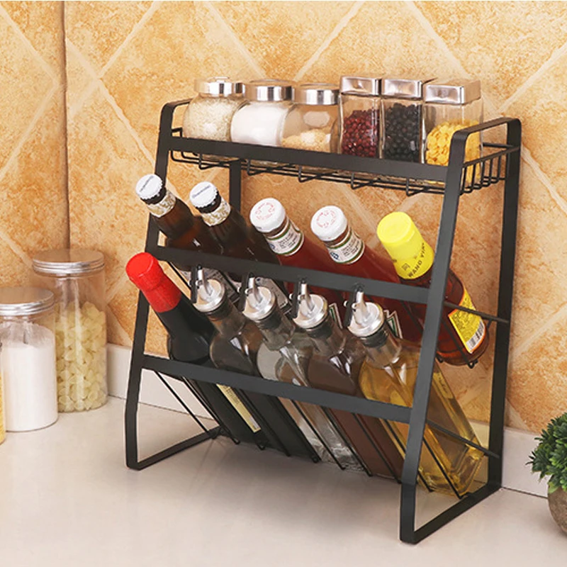 Кухонный стеллаж для хранения и приправ многофункциональный хранения/стеллаж |