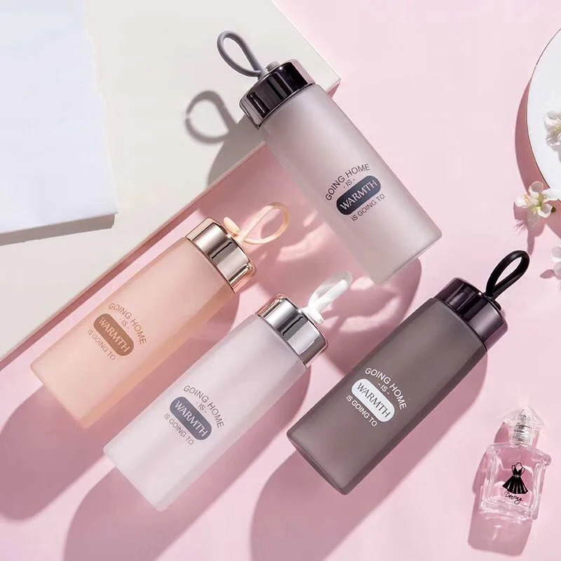 500 мл Милая Спортивная бутылка для воды чайник герметичный экологически чистый