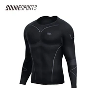 souke sports men cycling winter underwear thermal mtb bicycle base layer road bike fitness tight outdoor men top clothes