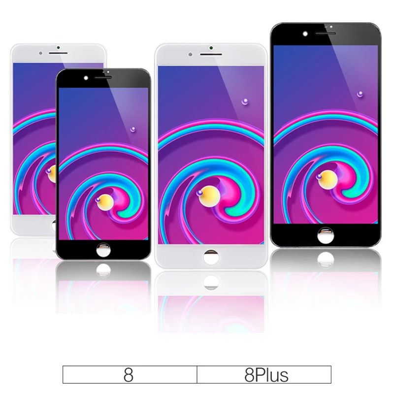 ЖК дисплей AAA для iPhone 8 PLUS сенсорный экран в сборе с 3D сенсорным дигитайзером