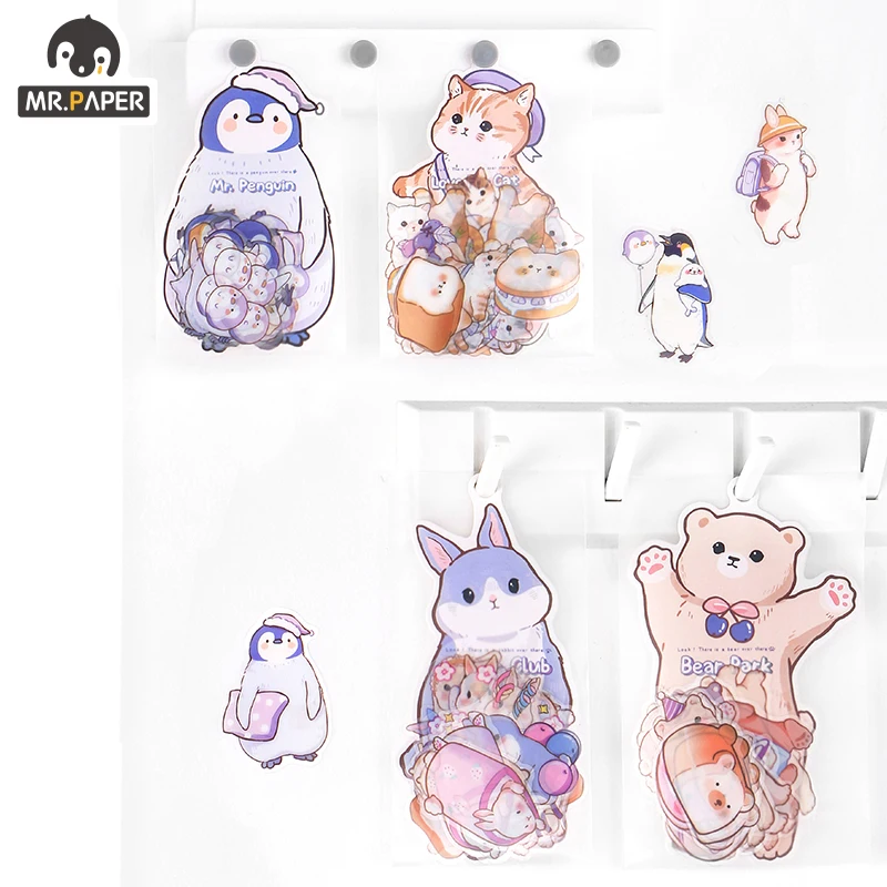 Mr. Бумага 4 вида конструкций 20 шт./пакет стильная футболка с изображением