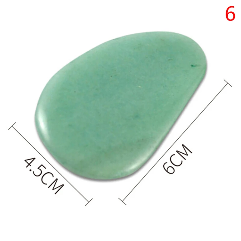 

Natural Jade Guasha Scraping Massage Scraper Face Massager Acupuncture Gua Sha Board Rose Quartz Agate Acupoint Facial Eye Care