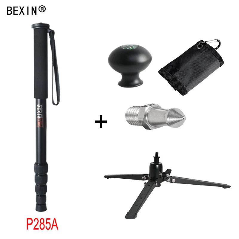 set 3 BEXIN Unipod палка штатив монопод легкий переносной монопод для камеры для SLR DSLR цифровой видеокамеры с ножкой для ногтей сумка для переноски - Цвет: set 3