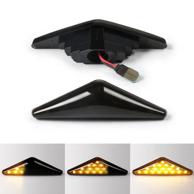

2 pieces Led Dynamic Side Marker Turn Signal Light Sequential Blinker Light For Ford Mondeo 2000-2006 MK 3 Focus MK1 1998-2004