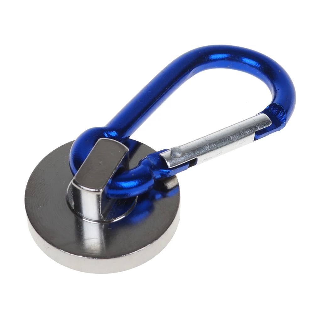 Бесплатная доставка сильный 35 фунтов Неодимовый магнитный Карабин Крюк # BK022 @