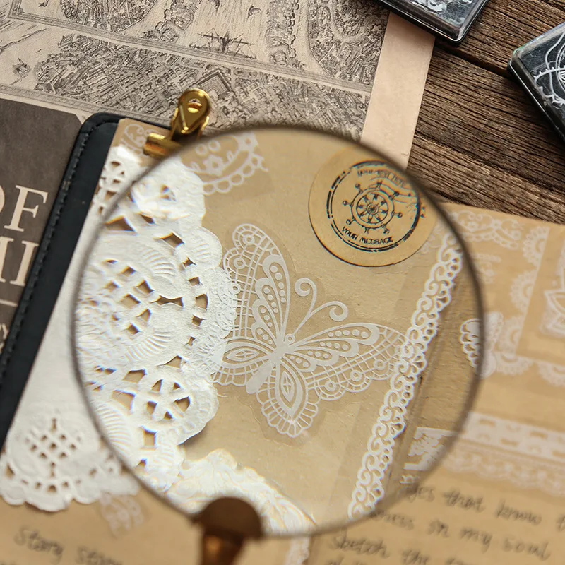 

20set/1lot Kawaii Stationery Stickers Lace PET Diary Decorative Mobile Stickers Scrapbooking DIY Craft Stickers