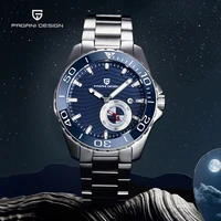 pagani design automatic watch men 2021 top brand luxury stainless steel mechanical mens wrist watch waterproof luminous clock