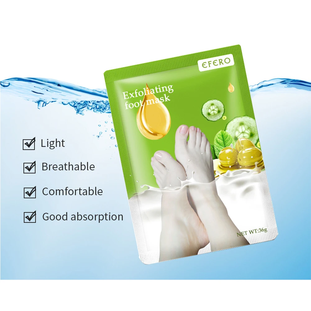 35 г маска для ног забота о коже отшелушивание гладкая форма носков пилинг салон