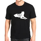 Новая модная футболка с принтом pitbull dad, мужские свободные футболки по индивидуальному заказу